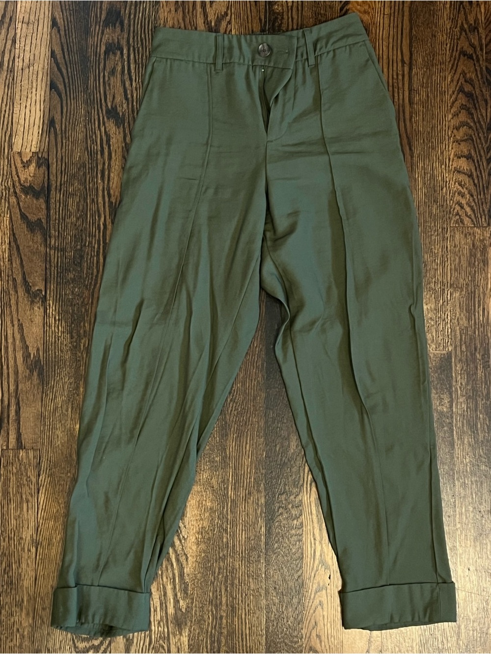a new day Olive Green Tapered Chinos